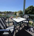 Sonniger Balkon